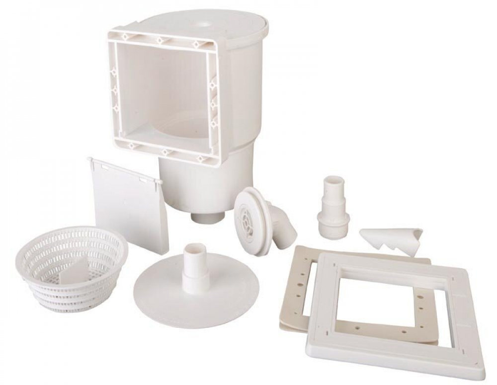 Овален сглобяем басейн ATLANTIS бял 500х300х132 см.